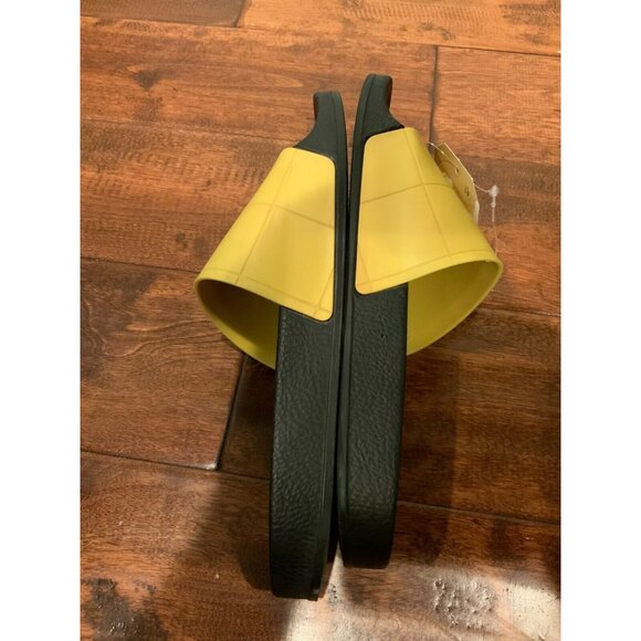 Adidas + Raf Simons Yellow Checkerboard Sandals Size 6 (US) 36 (EU) - Picture 5 of 6